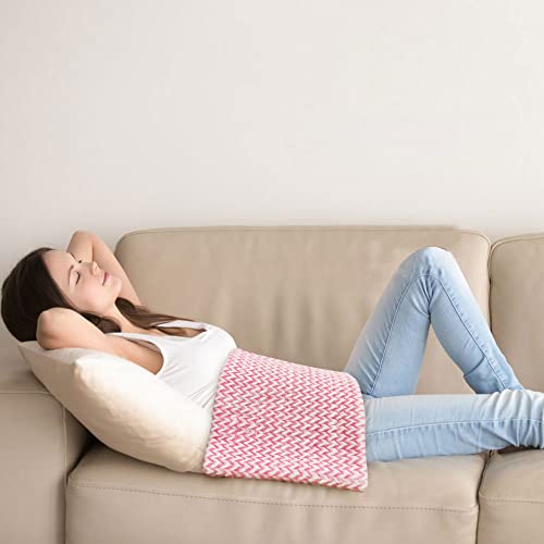 GOQOTOMO Fast-Heating Electric Heating Pad for Back/Waist/Abdomen/Shoulder/Ne...
