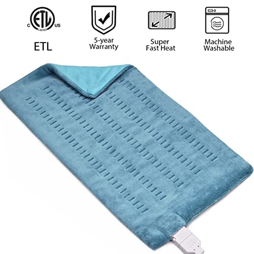 GOQOTOMO Heating Pad Fast-Heating Technology for Back/Waist/Abdomen/Sh-oulder...