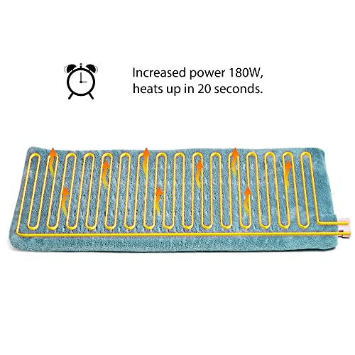 GOQOTOMO Heating Pad Fast-Heating Technology for Back/Waist/Abdomen/Sh-oulder...