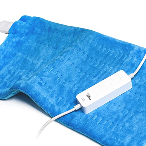 Heating Pad Electric Fast-Heating for Back/Waist/Abdomen/Shoulder/Neck Pain a...