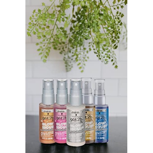 got2b GLOW'RIOUS Metallic Shimmer Hair Glitter & Body Glitter Duel Spray 1.69...