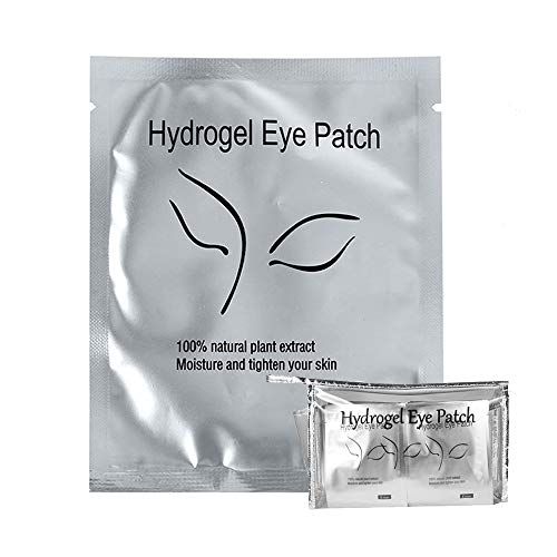 100Pairs Under Eye Eyelash Extension Gel Patches Kit, Lint Free Eye Mask Pads...