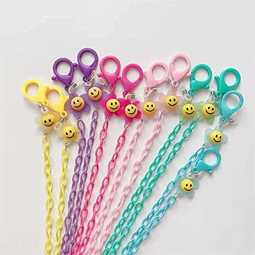 GOWITHLUCK 6PCS Face Mask Lanyard or Eyeglass Lanyard,Beautiful and Durable S...