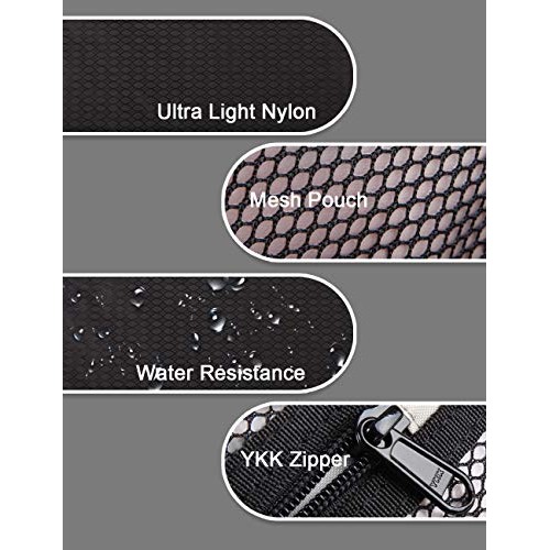 GOX Travel Toiletry Bag,Dopp Kit Case,Ultra-Light Cosmetics Bag Makeup Organi...