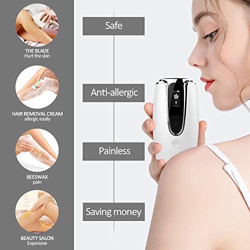 Hair Removal, Painless Permanent Light Hair Remover Device,IPL Hair Removal S...