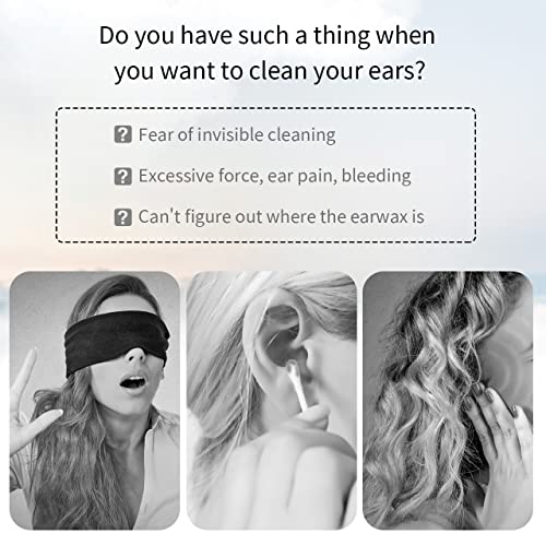 GPEESTRAC Ear Wax Removal Ear Camera Wireless Ear Otoscope with 6 LED Light E...