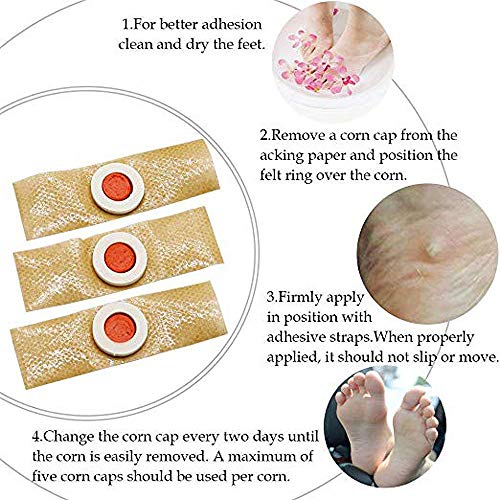 Corn Removers Pads，Corn Removal，Salicylic Acid Corn & Callus Removal Treatm...