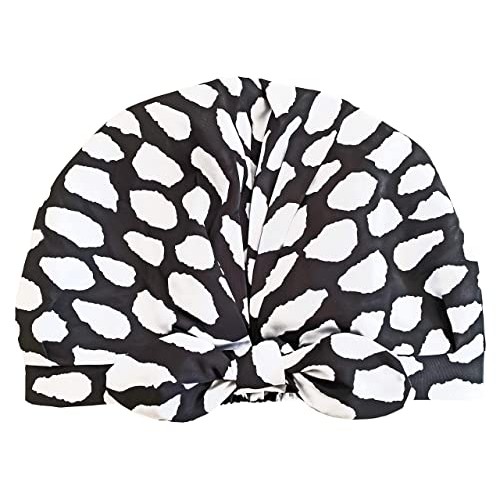 GRACE & COMPANY Luxury Shower Cap For Women - 100% Waterproof, Reusable, Wash...