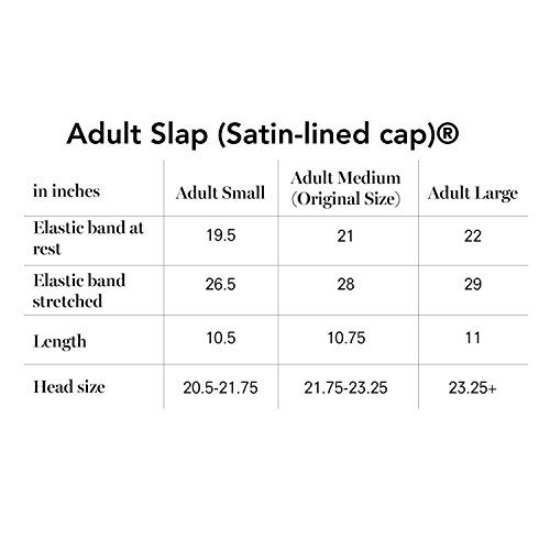 Grace Eleyae GE Women's Satin Lined Sleep Cap Slap Silky Beanie Soft Smooth &...