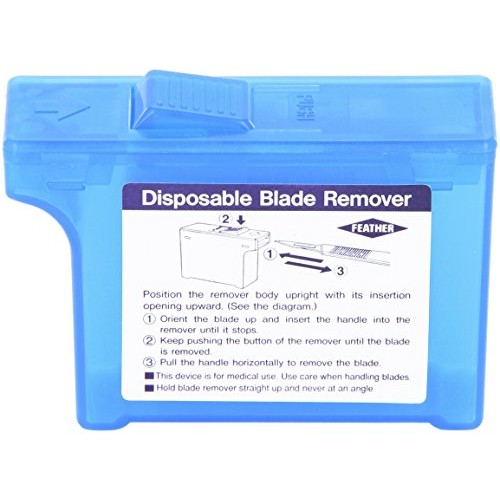 Feather Handheld No-Touch Blade Remover for Scalpels, Dermaplaning, and Razor...