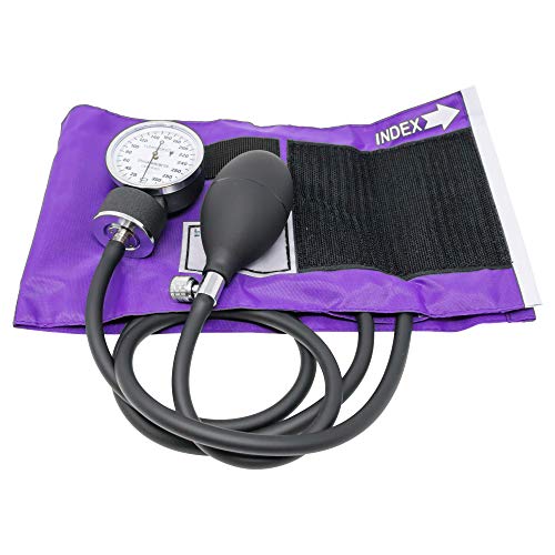 Lumiscope Professional Blood Pressure Kit - Stethoscope, Manual BP Cuff & Sph...