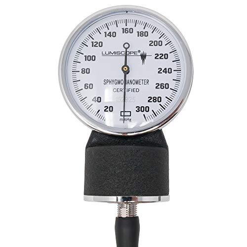 Lumiscope Professional Blood Pressure Kit - Stethoscope, Manual BP Cuff & Sph...