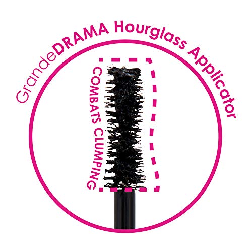 Grande Cosmetics GrandeDRAMA Intense Thickening Mascara with Castor Oil, Volu...