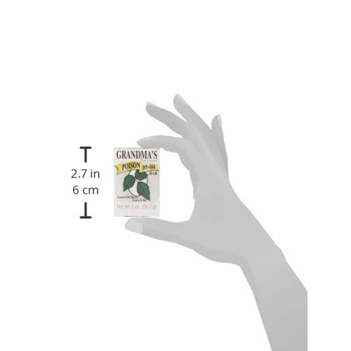 Grandma's Poison Ivy Soap Bar - 2.0 oz Itch Relief Wash with Jewelweed & Coll...