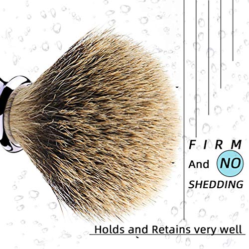 Grandslam Finest Badger Shaving Brush with Resin Handle- Engineered for the B...