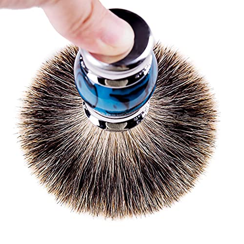 Grandslam Finest Badger Shaving Brush with Resin Handle- Engineered for the B...