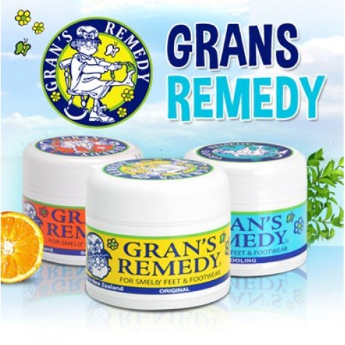 Gran's Remedy Shoe Deodorizer Powder and Foot Odor Eliminator Scented(World #...