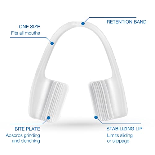 Gratulor Mouth Guard for Clenching Teeth - Comfort-Fit Dental Guard for Night...