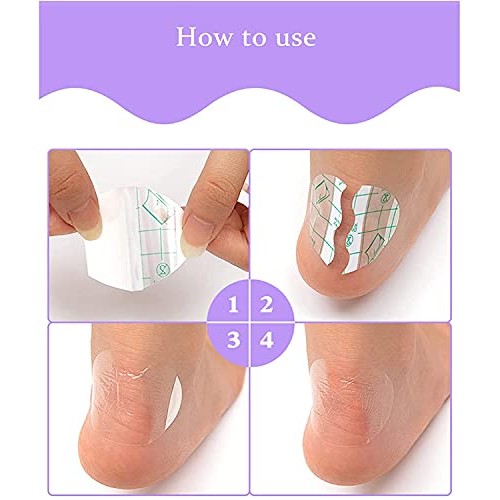 Heel Protection Sticker, Invisible Foot Care Sticker, Waterproof Anti-wear Sh...