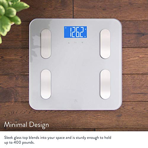 Greater Goods Digital Bathroom Body Scale, 2021 Update Measures Up to 400 Lb ...