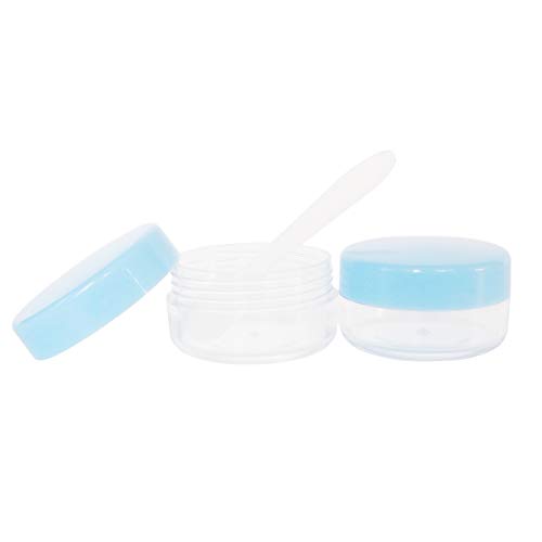 GreatforU 12pack 10ml Makeup Sample Jars, BPA Free, Small Empty Cosmetic Cont...