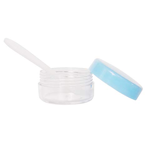 GreatforU 12pack 10ml Makeup Sample Jars, BPA Free, Small Empty Cosmetic Cont...