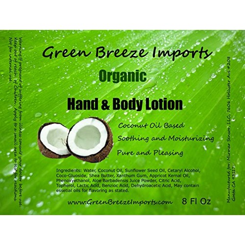 Green Breeze Imports Citronella-Scented Organic Body Lotion