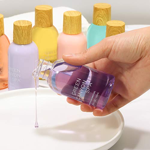 Bath Gel Gift Set for Women Includes 4 Fragrance Body Lotion and Shower Gel, ...