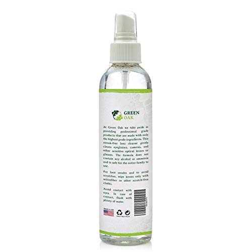 Lens Cleaner Spray Kit – Green Oak Professional Lens Cleaner Spray with Micro...