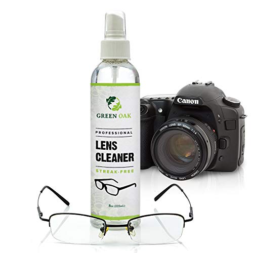 Lens Cleaner Spray Kit – Green Oak Professional Lens Cleaner Spray with Micro...