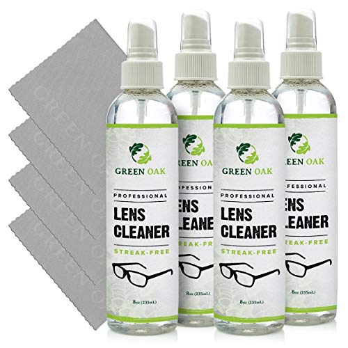 Lens Cleaner Spray Kit – Green Oak Professional Lens Cleaner Spray with Micro...
