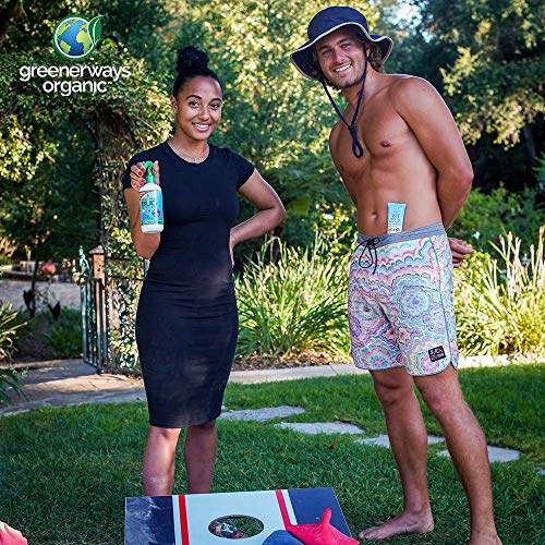 Greenerways Organic 2-in-1 Natural Sunscreen Bug Repellent Lotion in One, SPF...