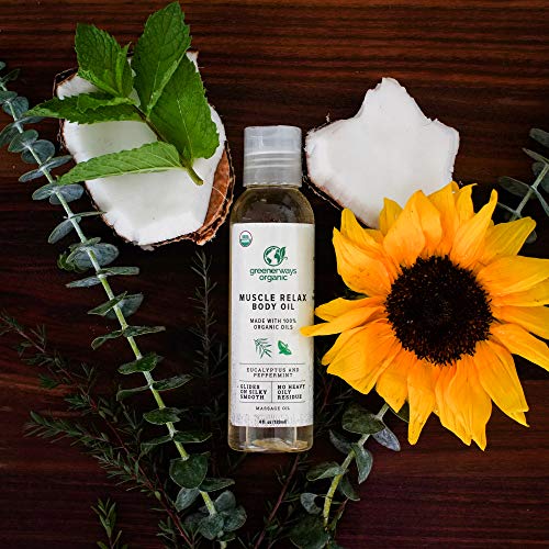 Greenerways Organic Relaxation Kit - Anti-Aging Skin Care Body Oil - Natural ...