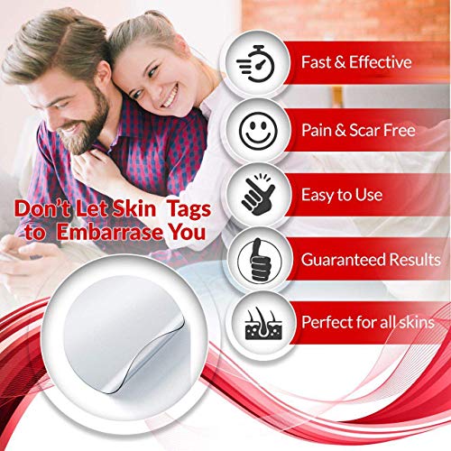 Skin Tag Remover Patch Maximum Strength 72 Pcs, Skin Tag and Acne Remover Pat...