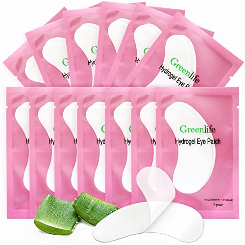 50 Pairs GreenLife 100% Naturel Eyelash Extension Under Eye Gel Pads patches ...