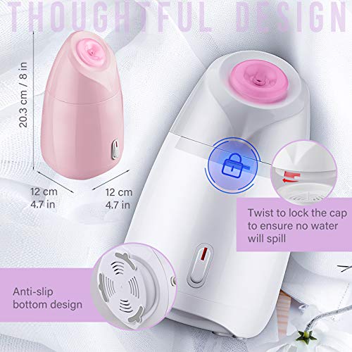 Facial steamer, GreenLife 2021 New Nano Ionic Face Steamer Milk Fruit Vegetab...