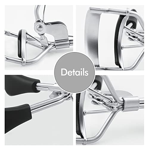 GreenLife Eyelash Curlers with 6 Pcs Refill Pads, Durable Lash Curler Iron, E...