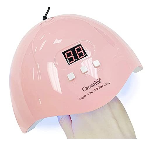 Nail Lamp, GreenLife 54W 18pcs Beads UV LED Nail Light Portable Nail Lamp Pro...