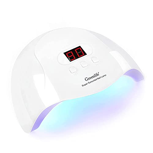 Nail Lamp, GreenLife 54W 18pcs Beads UV LED Nail Light Portable Nail Lamp Pro...