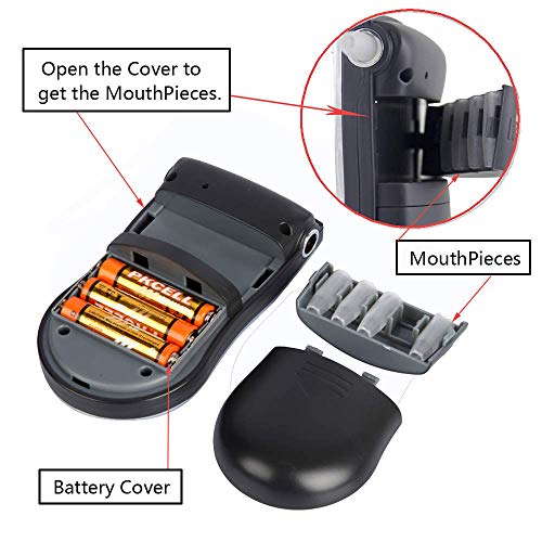 GREENWON Breathalyzer, Alcohol Tester,Free More Than 15 Mouthpieces, Conceale...