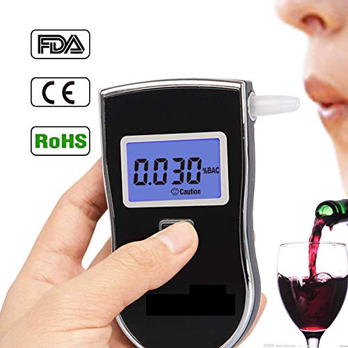GREENWON Breathalyzer, Alcohol Tester,Free More Than 15 Mouthpieces, Conceale...