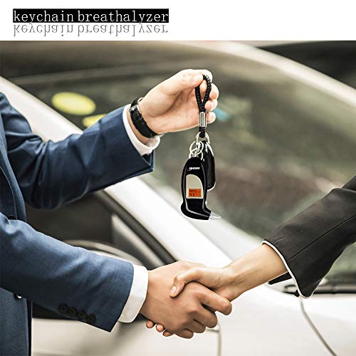 GREENWON Breathalyzer Keychain Digital Alcohol Tester Detector Breath Analyze...