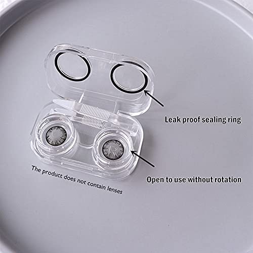 Greta's Tiny Store 4 PCS Contact Lens Cases, Colorful Contact Lens Container ...