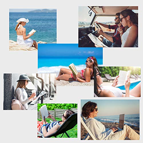 4 Pairs Women Full Lens Reading Sunglasses | Ladies Cat Eye Outdoor Reader Gl...