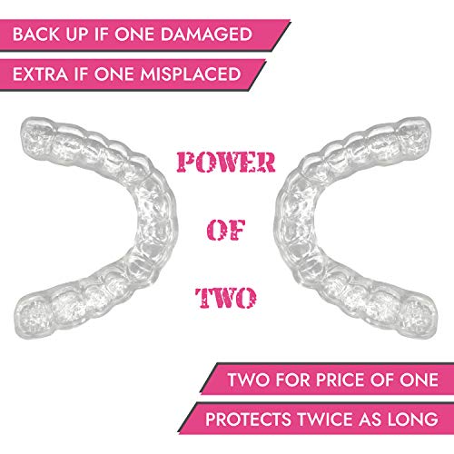 GRINDSHIELD Custom Dental Mouth Guards – Designed for Women - (2) Upper Teeth...