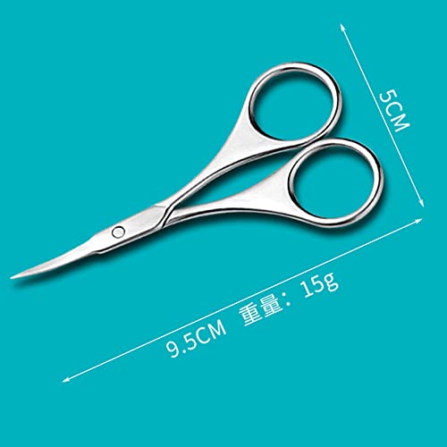 Eyebrow Scissors Nose Hair Trimmers, Cuticle Scissors Professional Nail Manic...