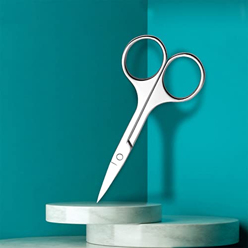 Eyebrow Scissors Nose Hair Trimmers, Cuticle Scissors Professional Nail Manic...