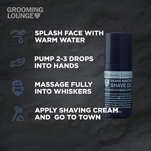 Grooming Lounge Oil & Cream Shaving Cocktail Set