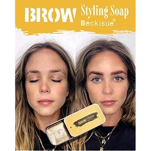 3D Feathery Brows Makeup Balm Styling Brows Soap Kit,Eyebrows Styling Soap,Br...