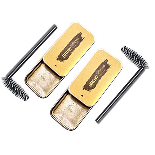 3D Feathery Brows Makeup Balm Styling Brows Soap Kit,Eyebrows Styling Soap,Br...